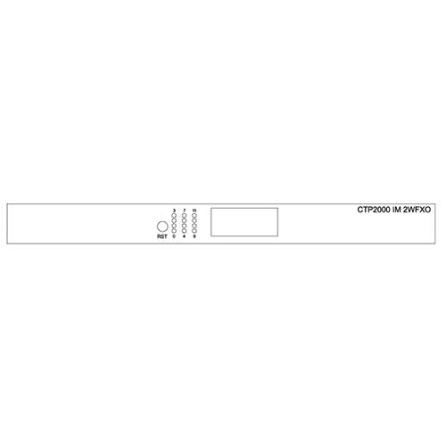 Juniper CTP2000-IM-2WFXO Interface Module