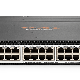 HPE Aruba 6300M 48- port HPE Smart Rate 1/2.5/5GbE Class 6 PoE and 4-port SFP56 Switch (JL659A)