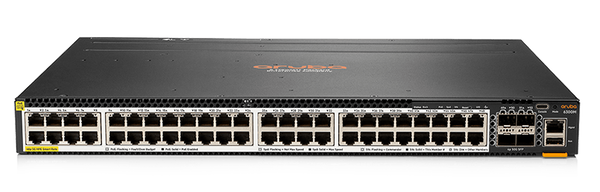 HPE Aruba 6300M 48- port HPE Smart Rate 1/2.5/5GbE Class 6 PoE and 4-port SFP56 Switch (JL659A)