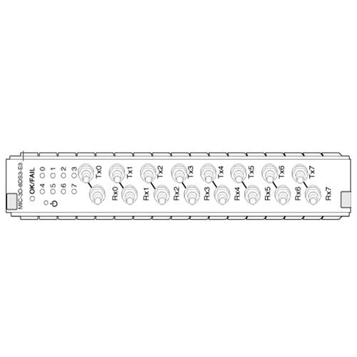 Juniper MIC-3D-8DS3-E3 Line Card