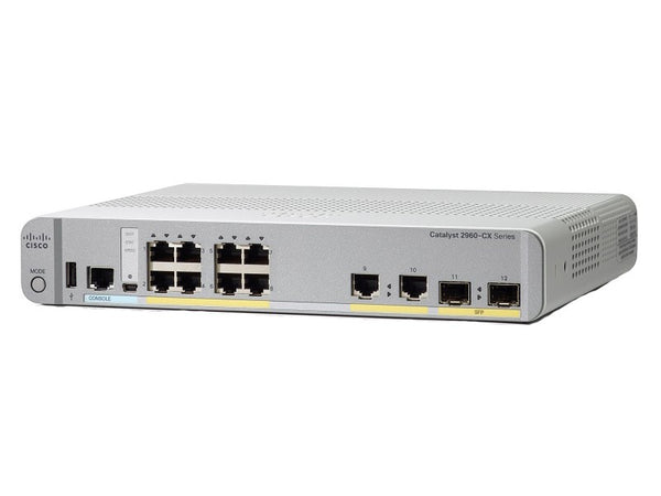 Cisco WS-C2960CX-8PC-L Switch - Network Devices Inc.