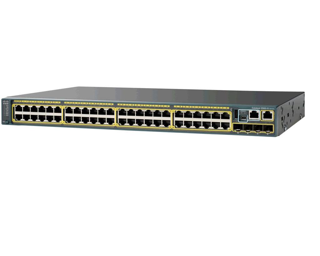 Cisco Catalyst WS-C2960S-48TS-L Switch