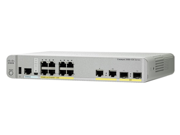Cisco WS-C3560CX-8PC-S Switch